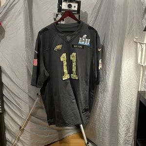 Solute to Service Super Bowl Wentz Jersey XXXL